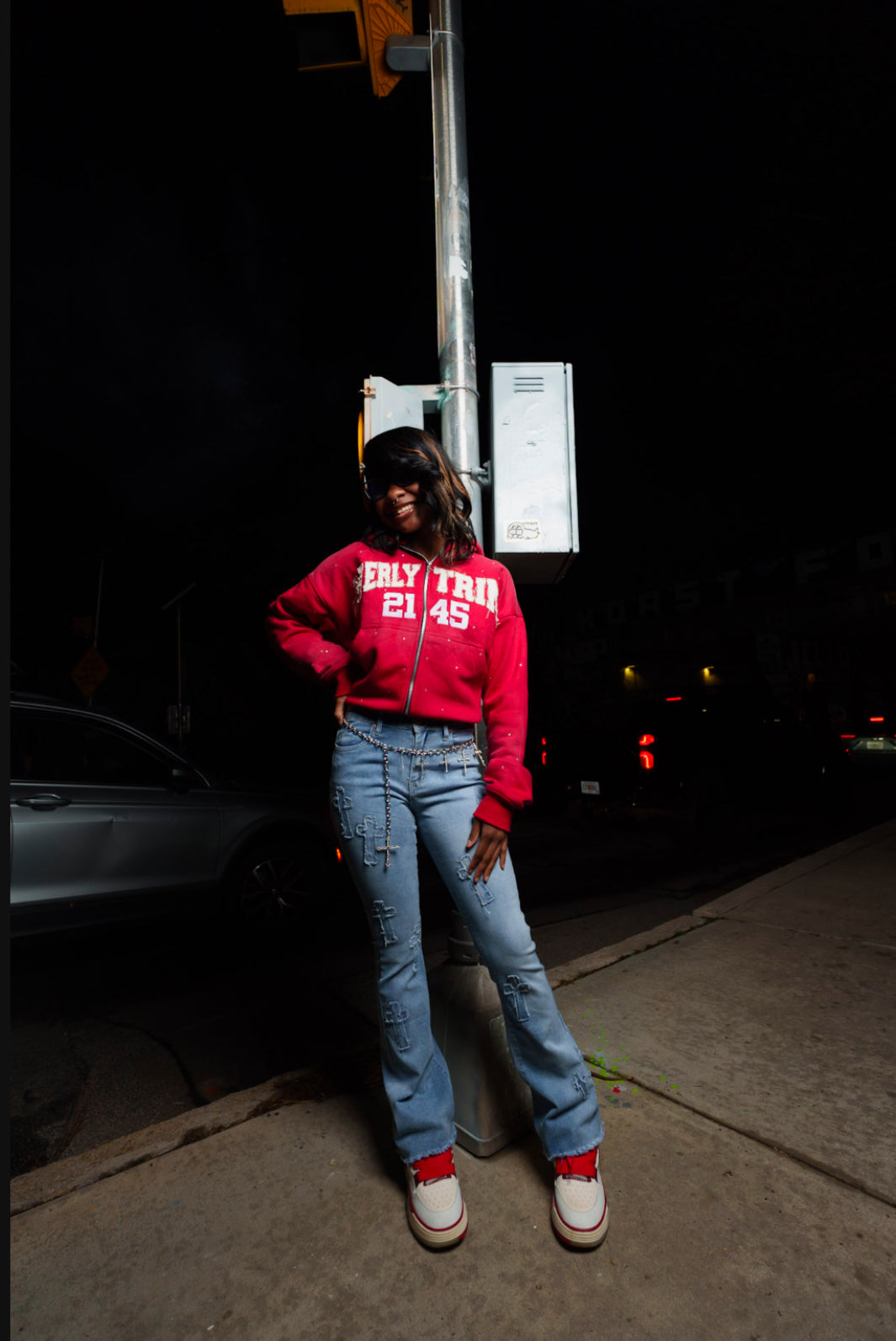 Overly Trim Hoodie